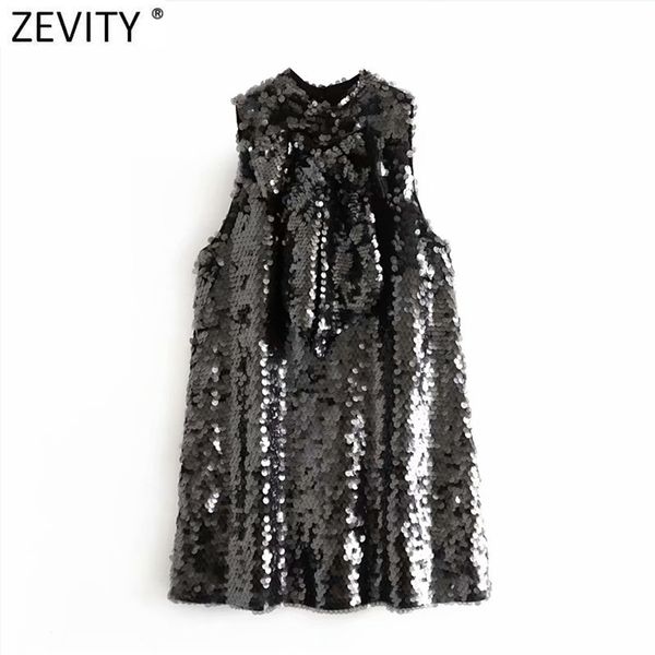 women high street o neck bow tied shinning sequins party mini dress female chic sleeveless vest vestido ds4893 210416, Black;gray
women high street o neck bow tied shinning sequins party mini dress female chic sleeveless vest vestido ds4893 210416, Black;gray
