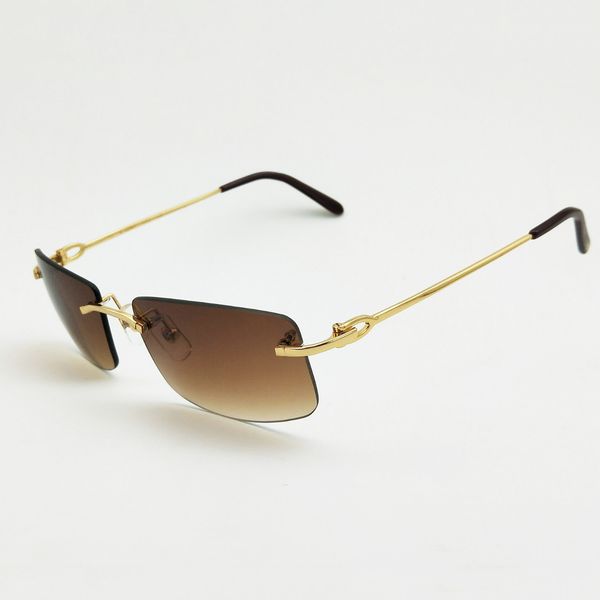 retro rimless sunglasses men shades women sunglasse carter vintage sun glasses accessories of eyewear for summer driving, White;black
retro rimless sunglasses men shades women sunglasse carter vintage sun glasses accessories of eyewear for summer driving, White;black