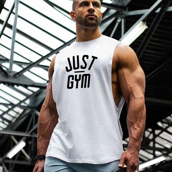 men' tank muscleguys brand fitness drop armhole men gym clothing canotte bodybuilding tanksleeveless shirt workout vest, White;black
men' tank muscleguys brand fitness drop armhole men gym clothing canotte bodybuilding tanksleeveless shirt workout vest, White;black