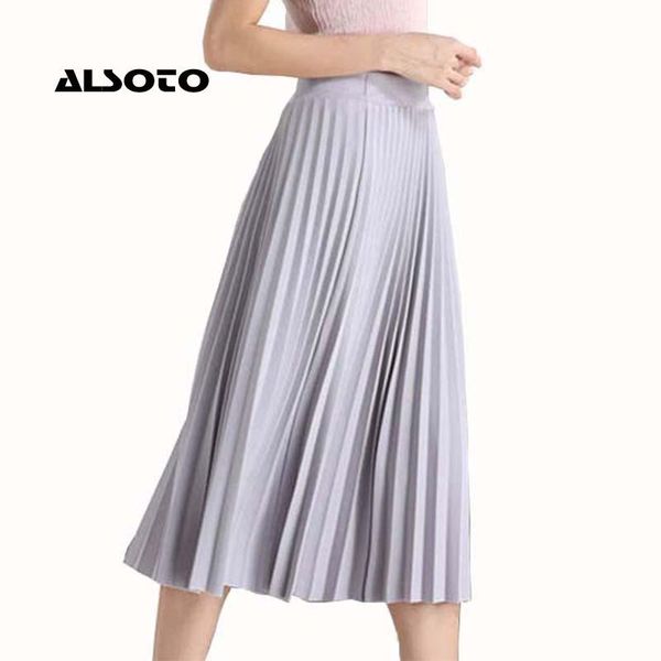 skirts fashion women spring and autumn women's high waist pleated solid color half length elastic skirt faldas mujer moda, Black
skirts fashion women spring and autumn women's high waist pleated solid color half length elastic skirt faldas mujer moda, Black