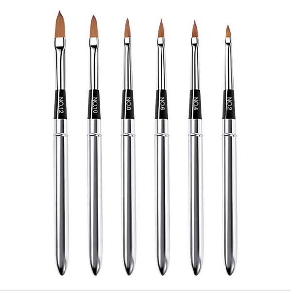 pcs / set nail brushes silver metal handle carve brush for 3d pattern design art detachable, Yellow
pcs / set nail brushes silver metal handle carve brush for 3d pattern design art detachable, Yellow