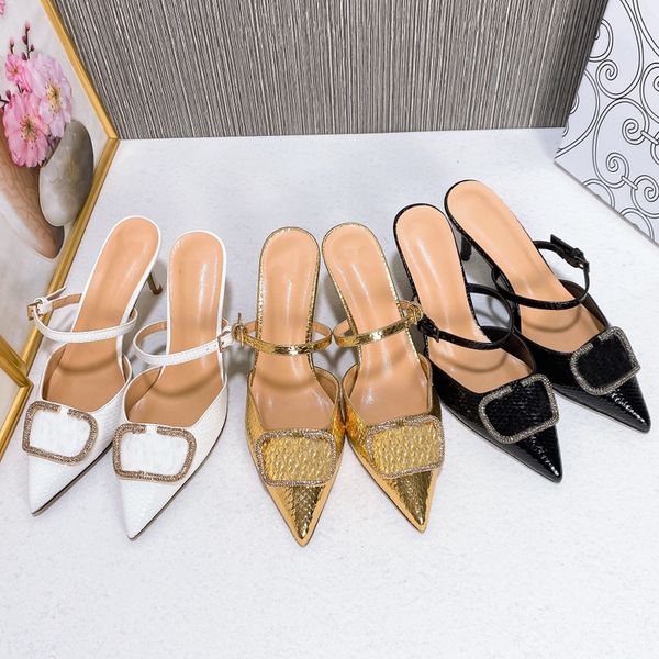 designer lady slippers fashion snake pattern pointed toe leather 8cm thin heels women wedding banquet shoes with box, Black
designer lady slippers fashion snake pattern pointed toe leather 8cm thin heels women wedding banquet shoes with box, Black