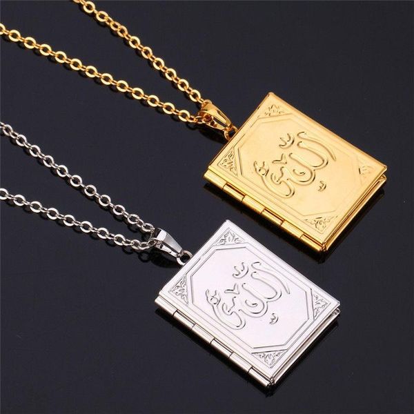 po pocket chain necklace box islamic choker pendant religious party jewelry gifts necklaces, Silver
po pocket chain necklace box islamic choker pendant religious party jewelry gifts necklaces, Silver