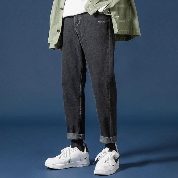 men's jeans autumn and winter casual pants slim straight fashion brand clothing wholesale, Blue
men's jeans autumn and winter casual pants slim straight fashion brand clothing wholesale, Blue