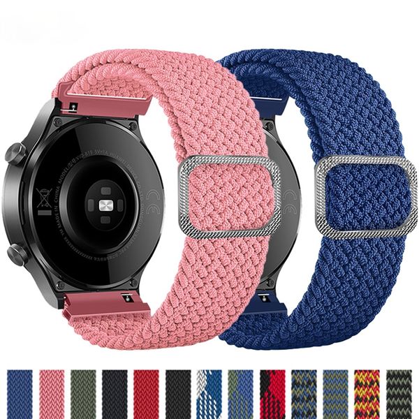 20mm 22mm watch strap for samsung galaxy watch 3/active 2/46mm/42mm/gear s3 adjustable braided solo loop huawei gt/2/2e/pro band
20mm 22mm watch strap for samsung galaxy watch 3/active 2/46mm/42mm/gear s3 adjustable braided solo loop huawei gt/2/2e/pro band