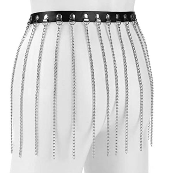 belts streetwear punk pu tassel leather women transparent black fashion gothic metal chain high waist, Black;brown
belts streetwear punk pu tassel leather women transparent black fashion gothic metal chain high waist, Black;brown