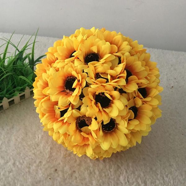 10" (25cm) simulation sunflower kissing balls yellow artificial silk flower ball craft ornament for supermarket shopping mall ha decora
10" (25cm) simulation sunflower kissing balls yellow artificial silk flower ball craft ornament for supermarket shopping mall ha decora
