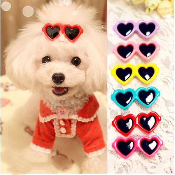 2pcs cute heart sunglasses hairpins pet dog hairpin about 4cm small puppy cat hair clips accessories grooming apparel
2pcs cute heart sunglasses hairpins pet dog hairpin about 4cm small puppy cat hair clips accessories grooming apparel