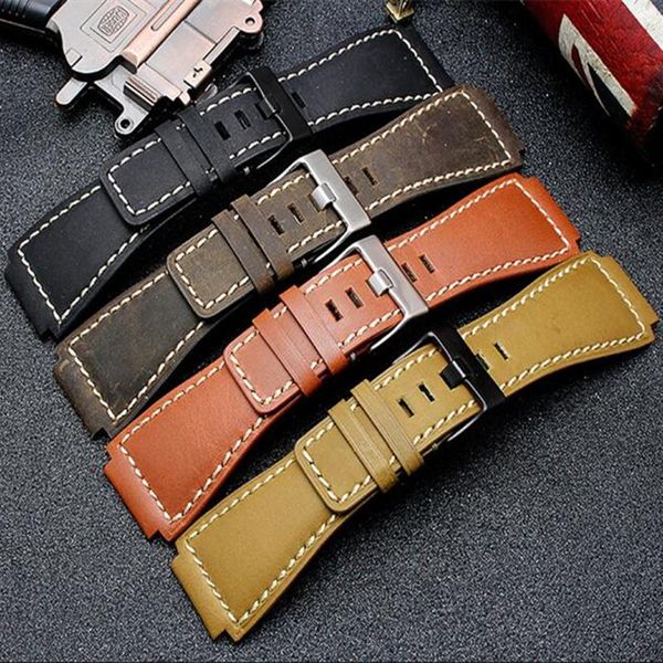 watch bands 35*24mm italian calfskin leather band for bell series br01 br03 strap watchband bracelet belt ross br convex end, Black;brown
watch bands 35*24mm italian calfskin leather band for bell series br01 br03 strap watchband bracelet belt ross br convex end, Black;brown