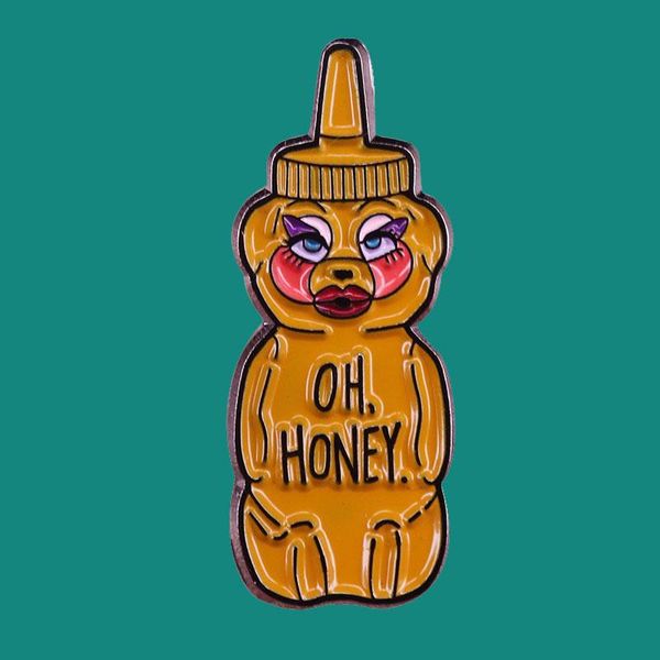 pins, brooches oh honey enamel pins brooch collecting alloy lapel badges men women fashion jewelry gifts adorn backpack collar hat, Gray
pins, brooches oh honey enamel pins brooch collecting alloy lapel badges men women fashion jewelry gifts adorn backpack collar hat, Gray