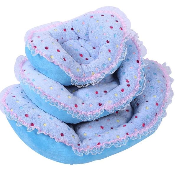 colorful dots flannel detachable washable lace pet nest puppy edge soft warm house bed kennel h99f kennels & pens
colorful dots flannel detachable washable lace pet nest puppy edge soft warm house bed kennel h99f kennels & pens