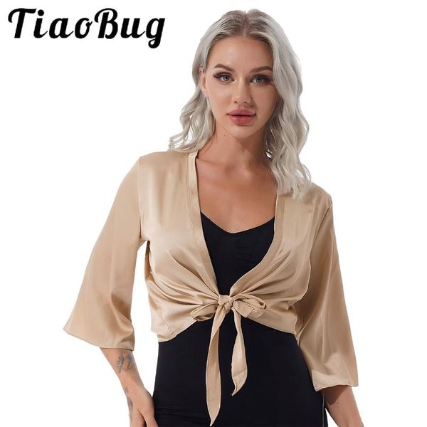 women's jackets elegant women lace-up front satin blouse ladies work casual solid v neck half sleeve thin wrap coat outwear plus size, Black;brown
women's jackets elegant women lace-up front satin blouse ladies work casual solid v neck half sleeve thin wrap coat outwear plus size, Black;brown