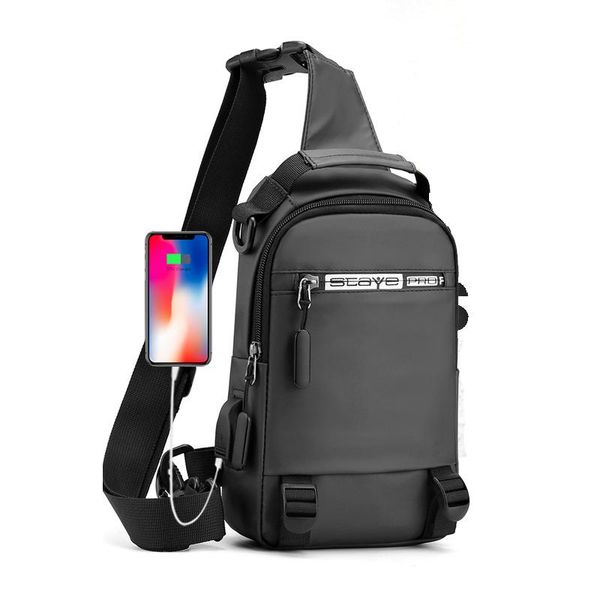 backpack men's usb charging chest bag multi-functional outdoor single-shoulder crossbody waterproof adjustable straps
backpack men's usb charging chest bag multi-functional outdoor single-shoulder crossbody waterproof adjustable straps