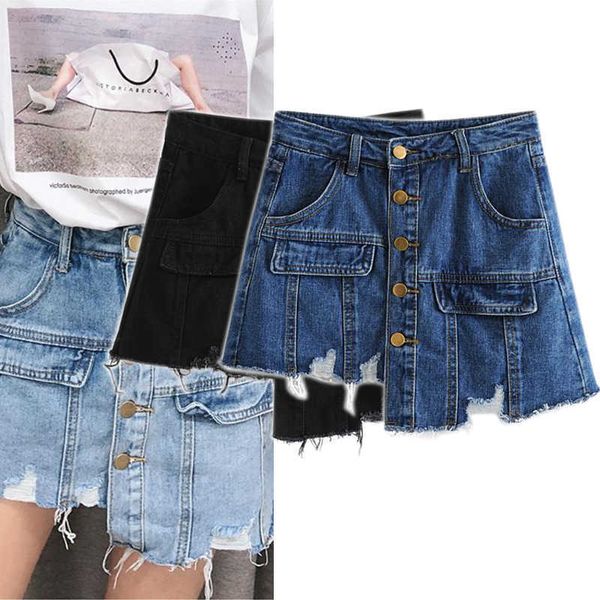 two piece dress skirt with loose waist and thin one le button wide pants legs sprg the summer of kz5s, White
two piece dress skirt with loose waist and thin one le button wide pants legs sprg the summer of kz5s, White