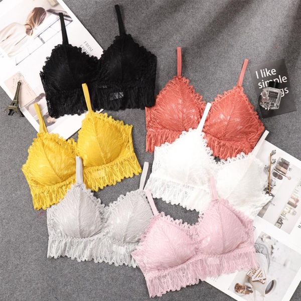 bras fashion women bra solid colors v-neck wireless lace bralette breathable seamless push up pad lingerie underwear#p3, Red;black
bras fashion women bra solid colors v-neck wireless lace bralette breathable seamless push up pad lingerie underwear#p3, Red;black