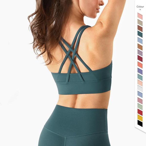 u-shaped sports bra cross beautiful back gather fitness yoga bras running gym crop for women workout outfit
u-shaped sports bra cross beautiful back gather fitness yoga bras running gym crop for women workout outfit