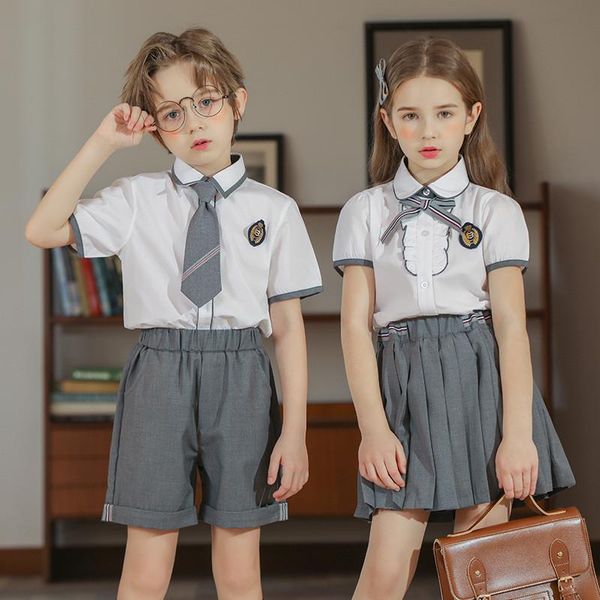 clothing sets kids japanese style school uniform summer short sleeve bow tie jk white shirt pants pleated skirt graduation costumes
clothing sets kids japanese style school uniform summer short sleeve bow tie jk white shirt pants pleated skirt graduation costumes