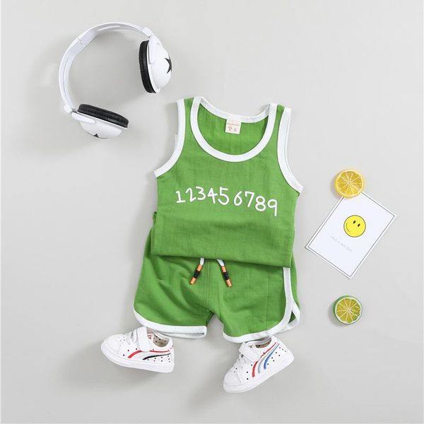 clothing sets toddler kids children vest shorts 2 pieces tracksuit lce silk baby boys sport wear no 1 3 4 5 6 7 8 9, White
clothing sets toddler kids children vest shorts 2 pieces tracksuit lce silk baby boys sport wear no 1 3 4 5 6 7 8 9, White