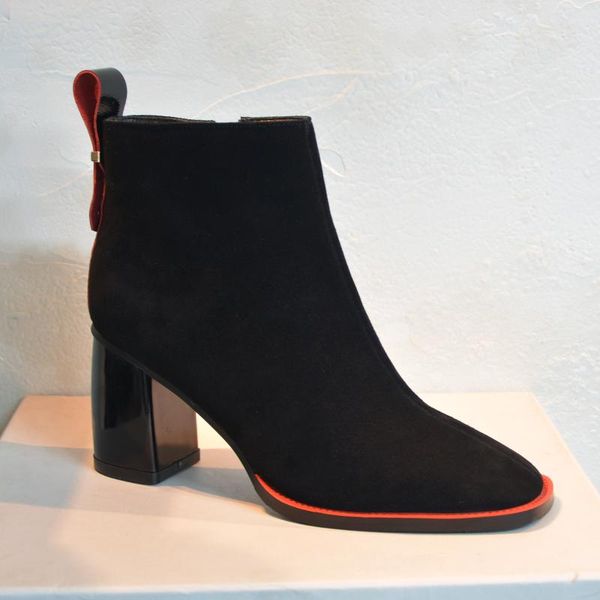 boots fashion ankle women cow suede zip 2021 autumn winter lady genuine leather shoes high heel handmade, Black
boots fashion ankle women cow suede zip 2021 autumn winter lady genuine leather shoes high heel handmade, Black