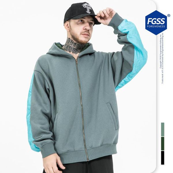 men's hoodies & sweatshirts autumn winter high street kapital man fashion men double line plus velvet sweater clothing retro stitching, Black
men's hoodies & sweatshirts autumn winter high street kapital man fashion men double line plus velvet sweater clothing retro stitching, Black