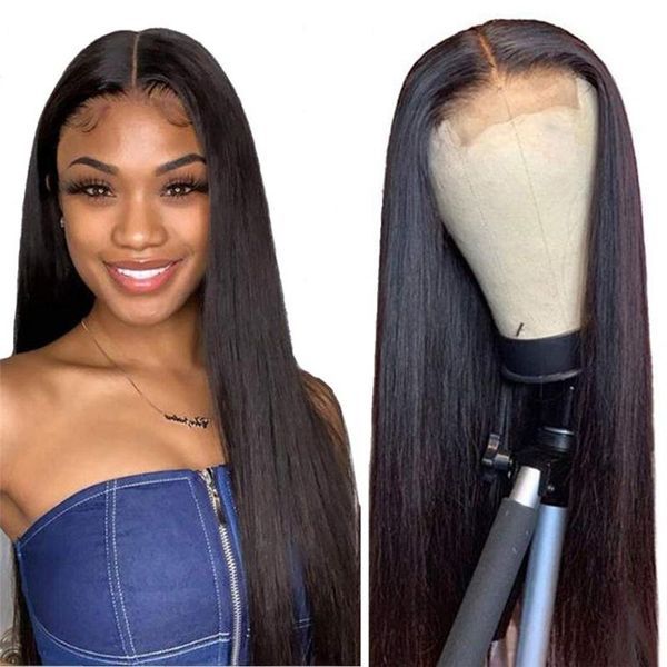 lace wigs 28inch bone straight closure human hair pre plucked 4x4 wig 180% density t part, Black;brown
lace wigs 28inch bone straight closure human hair pre plucked 4x4 wig 180% density t part, Black;brown