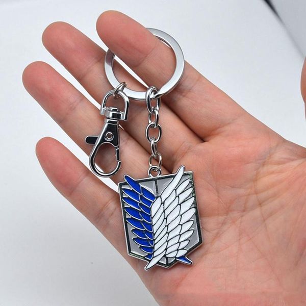 keychains attack on titan keychain shingeki no kyojin anime cosplay wings of liberty key chain rings for motorcycle car keys gifts, Silver
keychains attack on titan keychain shingeki no kyojin anime cosplay wings of liberty key chain rings for motorcycle car keys gifts, Silver