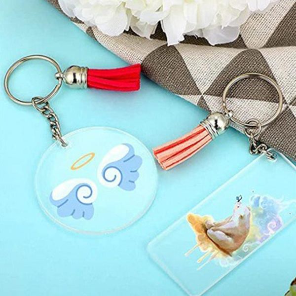 keychains 108pcs acrylic clear round star rectangle heart shape blanks keychain tassel set, Silver
keychains 108pcs acrylic clear round star rectangle heart shape blanks keychain tassel set, Silver