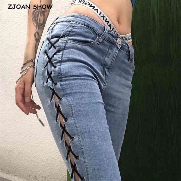 skinny side cross lacing up low waist pencil jeans women slim fit stretch denim pants full length tight trousers 210429, White;black
skinny side cross lacing up low waist pencil jeans women slim fit stretch denim pants full length tight trousers 210429, White;black