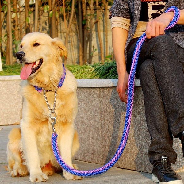 dog collars & leashes traction rope eight-strand braided walking medium and large adjustable collar p chain pet
dog collars & leashes traction rope eight-strand braided walking medium and large adjustable collar p chain pet