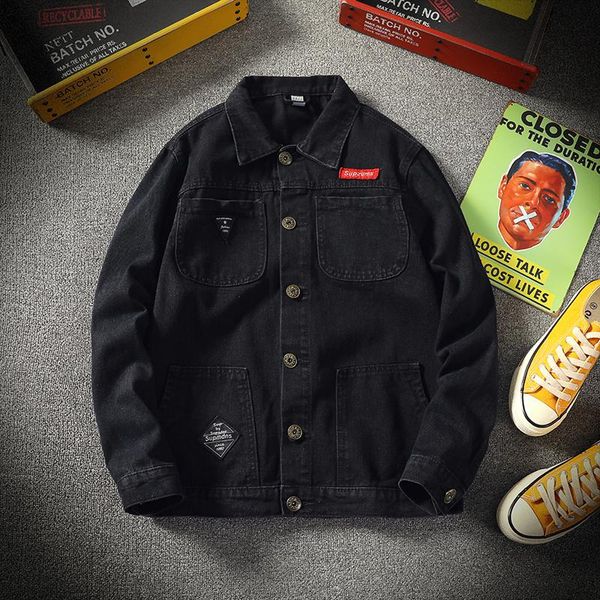 men's jackets black 2021 young personality youth fashion men 5xl 4xl cowboy street washed spring autumn frayed casual moownuc mwc, Black;brown
men's jackets black 2021 young personality youth fashion men 5xl 4xl cowboy street washed spring autumn frayed casual moownuc mwc, Black;brown