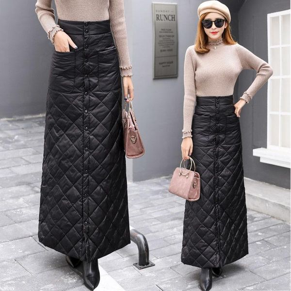 skirts women 2021 winter fashion a-line female casual thick warm down cotton ladies solid color mid-calf j19, Black
skirts women 2021 winter fashion a-line female casual thick warm down cotton ladies solid color mid-calf j19, Black