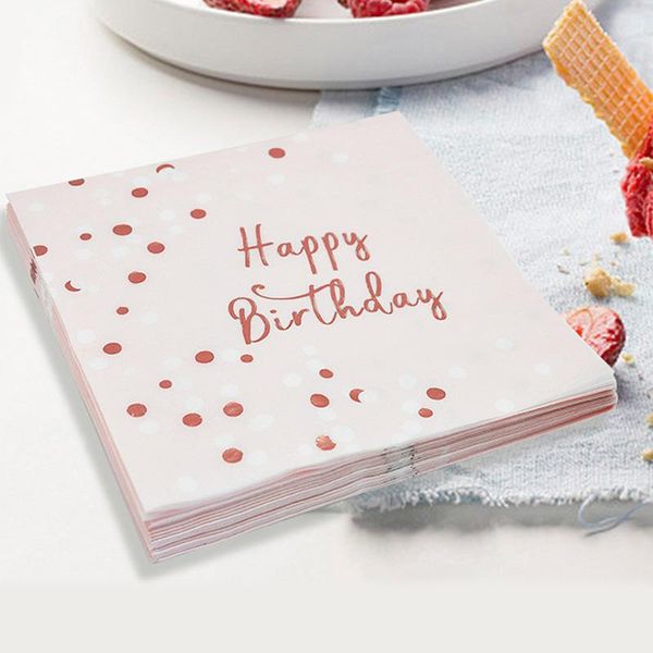 disposable dinnerware 16pcs/set pink letters gold dot paper napkin party wood for wedding birthday home decoration supplies c1125 c
disposable dinnerware 16pcs/set pink letters gold dot paper napkin party wood for wedding birthday home decoration supplies c1125 c