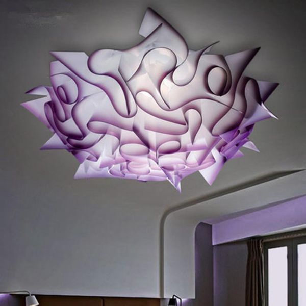 ceiling lights mordern flower design led remote controller dimmable bedroom lamp living room light fixtures