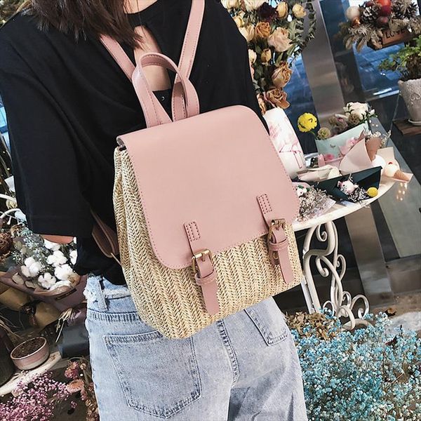 female straw backpack wicker beach bag school backpacks teeanger girl rattan backbag rucksack women lapw610
female straw backpack wicker beach bag school backpacks teeanger girl rattan backbag rucksack women lapw610