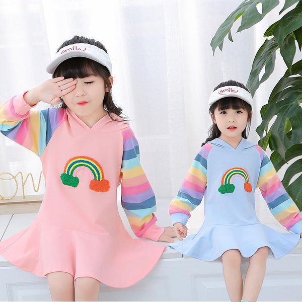 girl's dresses toddler girls party dress brand princess knitted rainbow colorful kids girl sweet hooded children clothing, Red;yellow
girl's dresses toddler girls party dress brand princess knitted rainbow colorful kids girl sweet hooded children clothing, Red;yellow