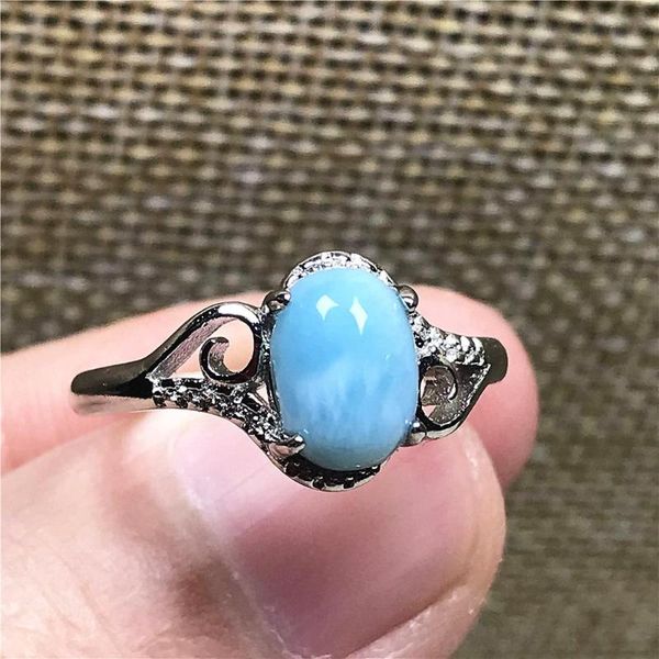 cluster rings 8x6mm natural blue larimar ring jewelry for woman man crystal gift silver oval beads water pattern stone adjustable, Golden;silver
cluster rings 8x6mm natural blue larimar ring jewelry for woman man crystal gift silver oval beads water pattern stone adjustable, Golden;silver