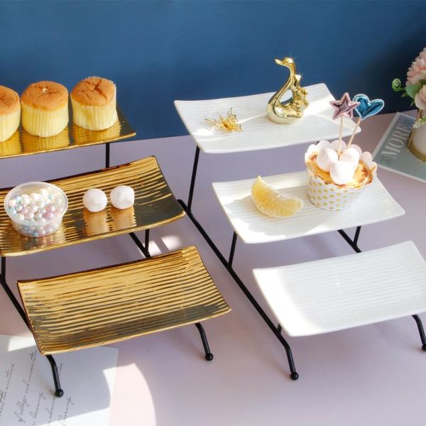 dishes & plates collapsible 3 tier rectangular plate dessert stand creative modern fruit living room cake serving tray basket home decor
dishes & plates collapsible 3 tier rectangular plate dessert stand creative modern fruit living room cake serving tray basket home decor