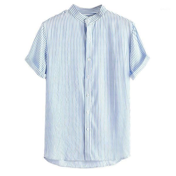 men's casual shirts leviortin cotton linen shirt breathable short sleeve mens summer striped slim fit stand collar male clothes, White;black
men's casual shirts leviortin cotton linen shirt breathable short sleeve mens summer striped slim fit stand collar male clothes, White;black