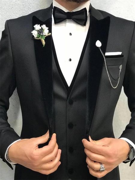 men's suits & blazers 2021 style black slim fit patchwork 3 piece groom tuxedos for wedding formal prom suit party evening blazer custo, White;black
men's suits & blazers 2021 style black slim fit patchwork 3 piece groom tuxedos for wedding formal prom suit party evening blazer custo, White;black