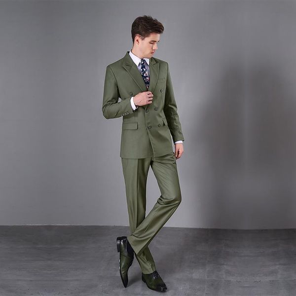 men's suits & blazers spring mode finished section army green men trespassed dance suit wedding party in tuxedo smoke 2 casual pcs qfh3, White;black
men's suits & blazers spring mode finished section army green men trespassed dance suit wedding party in tuxedo smoke 2 casual pcs qfh3, White;black