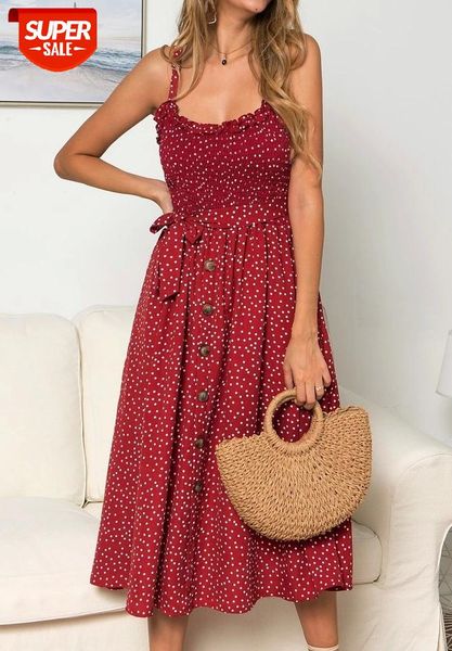 women's polka dot sling dress fashion sweet low-cut sleeveless buttons waist lace-up casual for ladies beach vacation #xh86, White;black
women's polka dot sling dress fashion sweet low-cut sleeveless buttons waist lace-up casual for ladies beach vacation #xh86, White;black