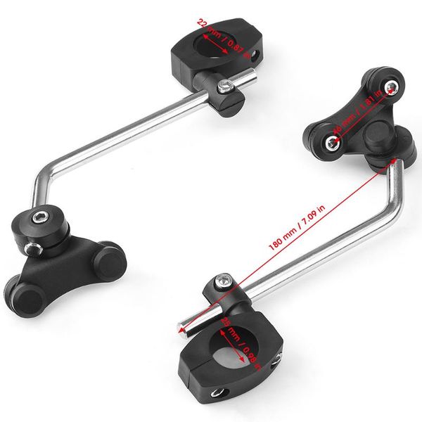 motorcycle windshield windscreen bracket 7/8" 22mm 25mm universal standard handlebar mount clamp for mt09 mt07 r1200gs f800gs
motorcycle windshield windscreen bracket 7/8" 22mm 25mm universal standard handlebar mount clamp for mt09 mt07 r1200gs f800gs