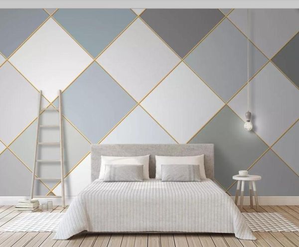 bacal custom 3d mural wallpaper nordic modern simple elegant square blue color block geometry tv background wall home decorative wallpapers
bacal custom 3d mural wallpaper nordic modern simple elegant square blue color block geometry tv background wall home decorative wallpapers