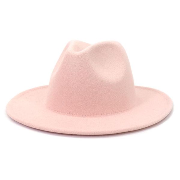 stingy brim hats women colorful wide flat fedora hat men gentlemanlike casual wedding caps, Blue;gray
stingy brim hats women colorful wide flat fedora hat men gentlemanlike casual wedding caps, Blue;gray