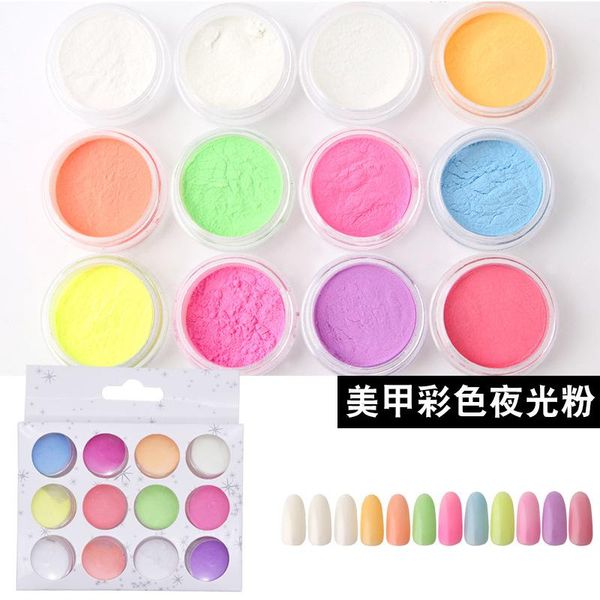 nail glitter 12pcs fluorescent powder diy bright art glow in the dark sand pigment dust luminous holographic, Silver;gold
nail glitter 12pcs fluorescent powder diy bright art glow in the dark sand pigment dust luminous holographic, Silver;gold