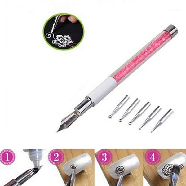 nail art pen brush 5 dotting head nib painting drawing manicure tool rhinestone crystal metal tips for lady tool1
nail art pen brush 5 dotting head nib painting drawing manicure tool rhinestone crystal metal tips for lady tool1