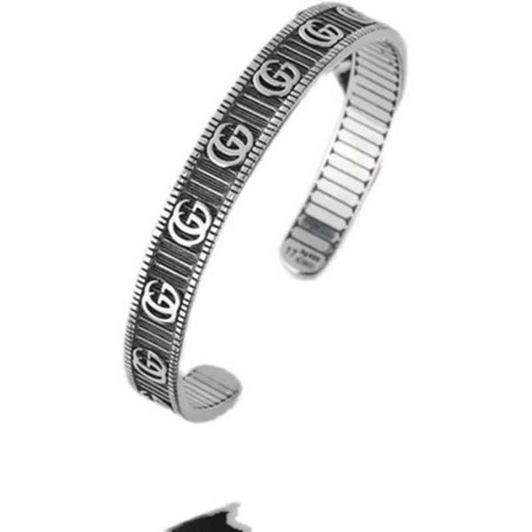 s925 silver bracelet with stripe pattern for old ring opening men and women exclusive design jewel, Black
s925 silver bracelet with stripe pattern for old ring opening men and women exclusive design jewel, Black