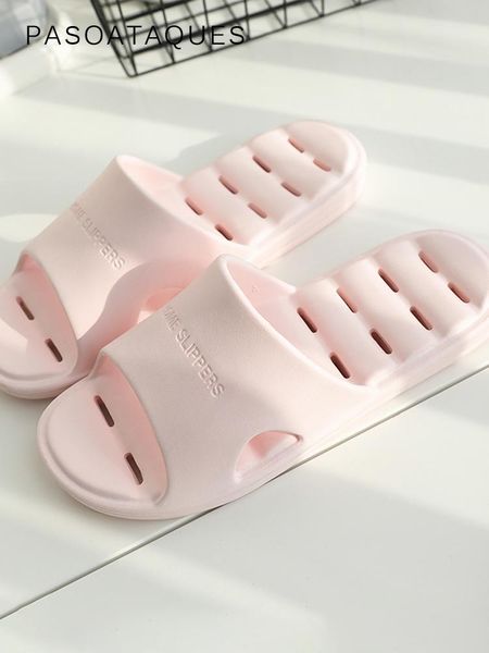 women indoor home slippers men summer non-slip flip flops bath couple family flat shoes el, Black
women indoor home slippers men summer non-slip flip flops bath couple family flat shoes el, Black