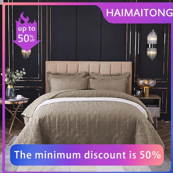 comforters & sets three-piece quilted bed cover, washed cotton blanket, the same style, solid color pillowcase, bedding, home textiles
comforters & sets three-piece quilted bed cover, washed cotton blanket, the same style, solid color pillowcase, bedding, home textiles