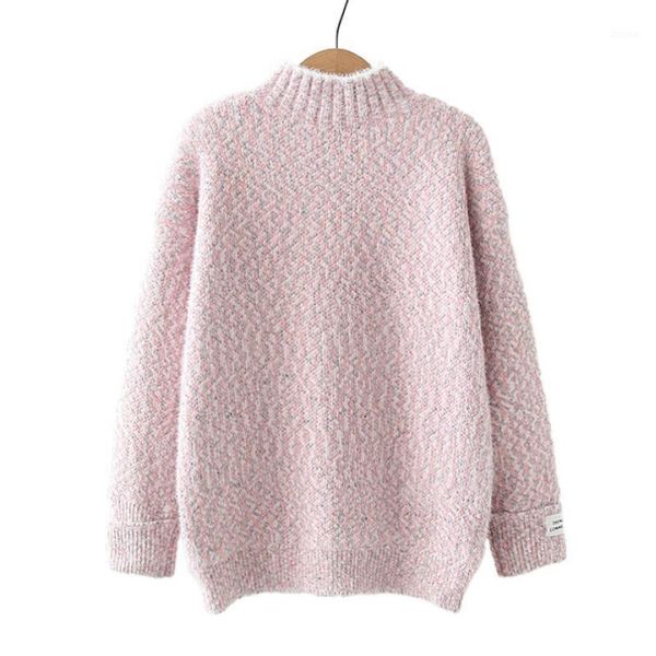 women's sweaters turtleneck sweater pink solid knitted casual pullover women 2021 winter long sleeve sweet style ladies warm, White;black
women's sweaters turtleneck sweater pink solid knitted casual pullover women 2021 winter long sleeve sweet style ladies warm, White;black